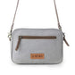 Paisley Plains Pouch in Smoky Ash