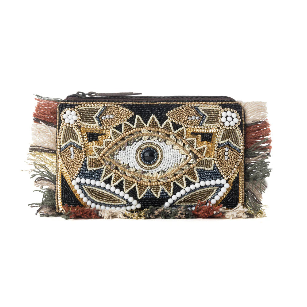 Eye of the Storm Black Pouch