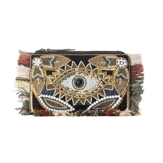 Eye of the Storm Black Pouch