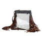 HANGY TANGY CLEAR FRINGE BAG