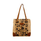 TAZZIE FLORAL TOTE BAG