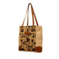 TAZZIE FLORAL TOTE BAG