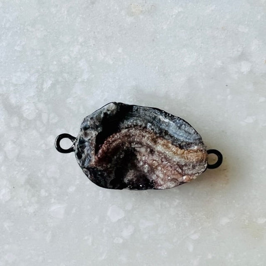 Druzy Stone Black -3