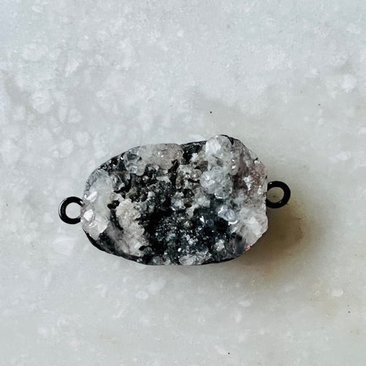 Druzy Stone Black -2