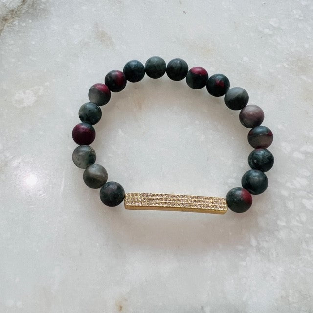 Red and Green Bracelet