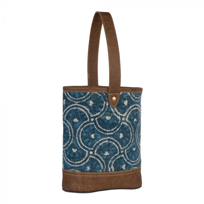 COOL BLUE DBL WINE BAG