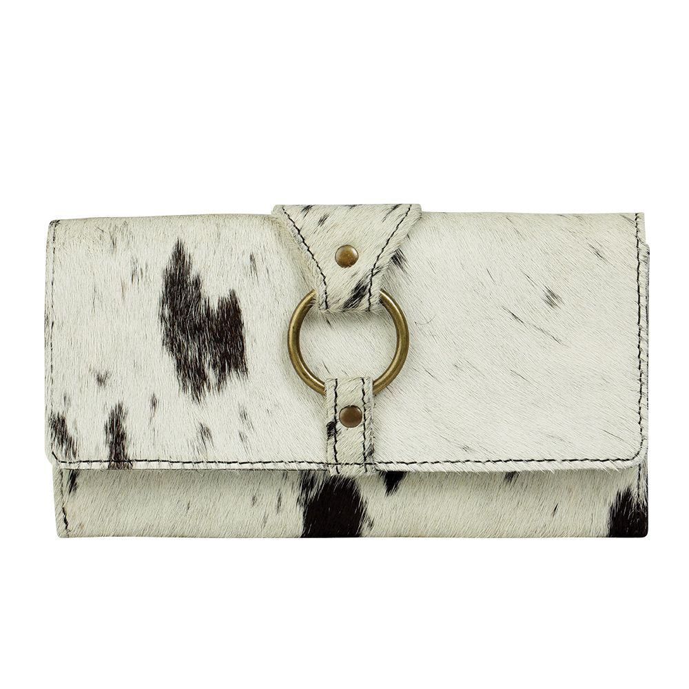 White/Grey Alone Wallet