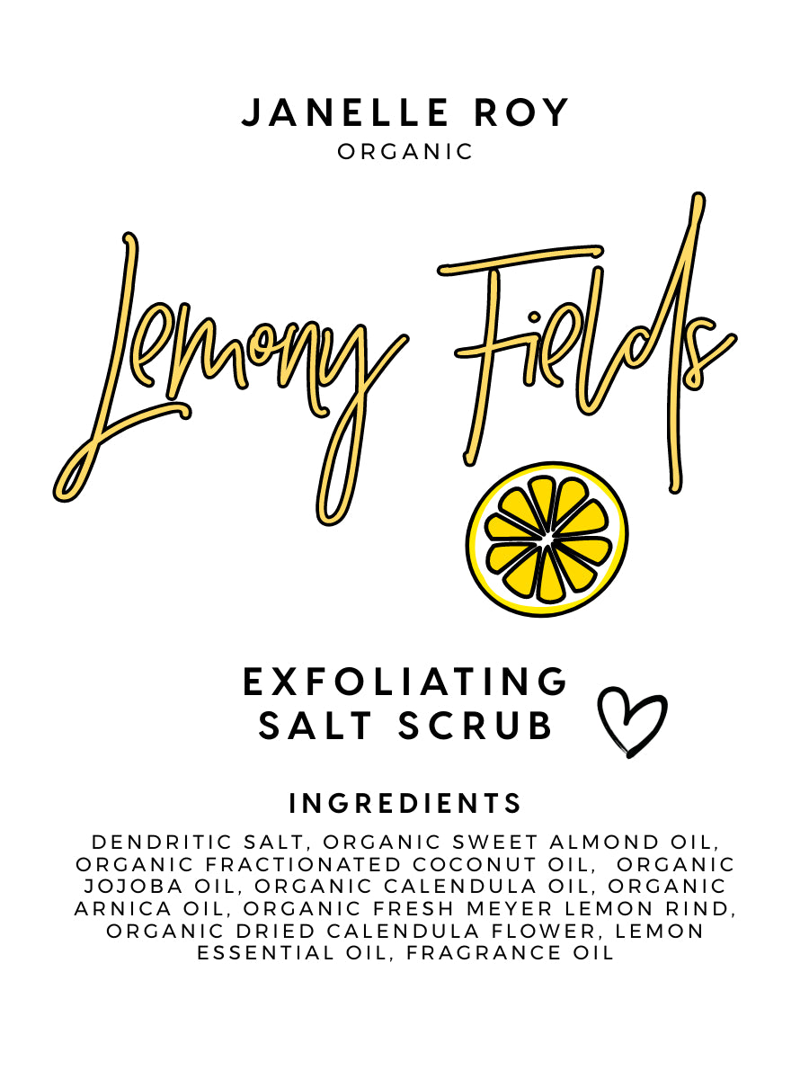 Lemony Fields Salt Scrub